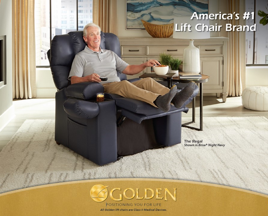 Golden Lift Recliner brochure cover